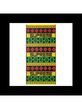 Supreme x Sosenap Plastic Mat Yellow